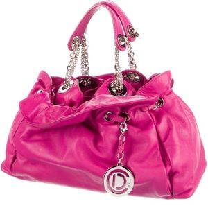 Christian Dior Lambskin Cannage Trente Bag